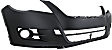 Front Primed Bumper Cover, Without Headlight Washer Holes, Type 2, CAPA Certified