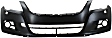 Front Primed Bumper Cover, With Headlight Washer Holes, Type 2