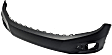 Front Primed Bumper Cover, Without Park Sensor and Headlight Washer Holes, Type 1, CAPA Certified
