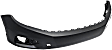 Front Primed Bumper Cover, Without Park Sensor and Headlight Washer Holes, Type 1, CAPA Certified