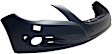 Front Primed Bumper Cover, With Park Sensor and Headlight Washer Holes, Type 1