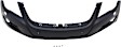Front Primed Bumper Cover, With Park Sensor and Headlight Washer Holes, Type 1, CAPA Certified