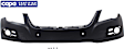 Front Primed Bumper Cover, With Parking Aid Sensor Holes, Without Headlight Washer Holes, Type 1, CAPA Certified