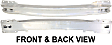 Front Bumper Reinforcement, Aluminum