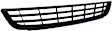 Sedan Front Bumper Grille, Textured Black CAPA Certified