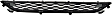 Front Bumper Grille, Textured Black