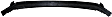 Front Bumper Grille, Textured Black