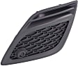 Front, Driver Side Fog Light Cover, Textured Black, Sport Utility