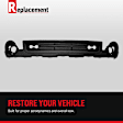 2016 Volkswagen Jetta - Front Valance, Spoiler, Textured, CAPA Certified