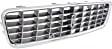 Upper Grille Assembly, Chrome Shell with Paintable Insert