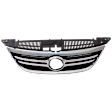 Grille, Chrome Shell with Black Insert, 4 Cyl., 2.0L Engine