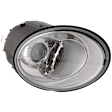 Passenger Side Headlight, with Bulb, Halogen, Clear Lens