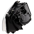 Driver Side Headlight, without Bulb, Halogen, Clear Lens, with Fog Light Holes