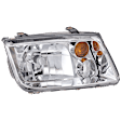 2005 Volkswagen Jetta - Passenger Side Halogen Headlight, Without bulb(s), 4th Gen, From VIN No. 2108642, OE Replacement
