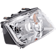 2005 Volkswagen Jetta - Passenger Side Halogen Headlight, Without bulb(s), 4th Gen, From VIN No. 2108642, OE Replacement