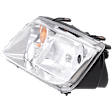 2004 Volkswagen Jetta - Driver Side Halogen Headlight, Without bulb(s), OE Replacement