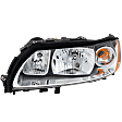2007 Volvo XC70 - Driver Side Halogen Headlight, With bulb(s), OE Replacement