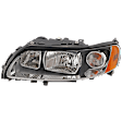 2007 Volvo S60 - Driver Side Halogen Headlight, With bulb(s), OE Replacement