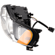 2007 Volvo S60 - Driver Side Halogen Headlight, With bulb(s), OE Replacement