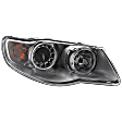 Passenger Side Headlight, with Bulb, Halogen, Clear Lens