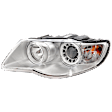 Driver Side Headlight, with Bulb, Halogen, Clear Lens