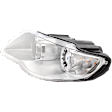 Driver Side Headlight, with Bulb, Halogen, Clear Lens