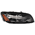 Passenger Side Headlight, with Bulb, Halogen, Production Date From March 21 2011, CAPA CERTIFIED