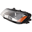 2012-2015 Volkswagen Passat - Driver Side Headlight, with Bulb, Halogen, Production Date From March 21 2011