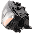 2012-2015 Volkswagen Passat - Driver Side Headlight, with Bulb, Halogen, Production Date From March 21 2011