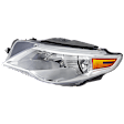 2009-2012 Volkswagen CC - Driver Side Headlight, with Bulb, Halogen, From VIN 9530001