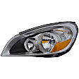 2011-2013 Volvo S60 - Driver Side Headlight, with Bulb, Halogen, Clear Lens