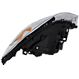 2011-2013 Volvo S60 - Driver Side Headlight, with Bulb, Halogen, Clear Lens