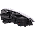 2010-2014 Volkswagen Jetta - Driver Side Halogen Headlight, With bulb(s), OE Replacement, Wagon