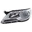 Driver Side Headlight, with Bulb, Halogen, Clear Lens, 4 Cyl., 2.0L Engine