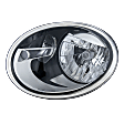 Driver Side Headlight, with Bulb, Halogen, 13-16 Convertible/12-16 Hatchback