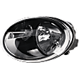 Driver Side Headlight, with Bulb, Halogen, 13-16 Convertible/12-16 Hatchback, CAPA Certified