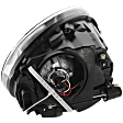 Driver Side Headlight, with Bulb, Halogen, 13-16 Convertible/12-16 Hatchback, CAPA Certified