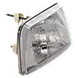 Driver Side Headlight, without Bulb, Halogen, Clear Lens