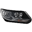 Passenger Side Headlight, with Bulb, Halogen, Clear Lens, 4 Cyl., 2.0L Engine
