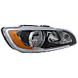 Passenger Side Headlight, with Bulb, Halogen, Clear Lens