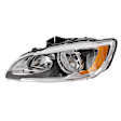 2014-2018 Volvo S60 - Driver Side Headlight, with Bulb, Halogen, Clear Lens
