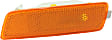 Front, Driver Side Side Marker Without bulb(s)