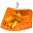 Front, Driver Side Turn Signal Light, Without bulb(s)