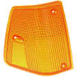 Turn Signal Lens - Passenger Side, Amber, Direct Fit, Sold individually