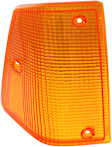 Turn Signal Lens - Passenger Side, Amber, Direct Fit, Sold individually