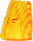 Turn Signal Lens - Passenger Side, Amber, Direct Fit, Sold individually