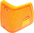 Turn Signal Lens - Driver Side, Amber, Direct Fit, Sold Individually
