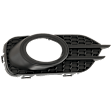 Front, Driver Side Fog Light Trim, Textured Black, 4 Cyl., 2.0L Engine
