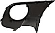 Driver Side Fog Light Trim, Textured Black