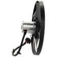 OE Replacement Radiator Fan Driver Side, Single fan